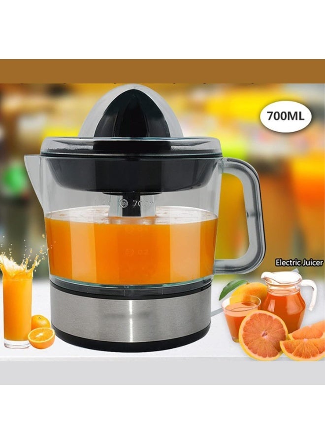 ريفورا عصارة حمضيات كهربائية | 700 ml | قوة 40 واط مع فلتر لب قابل للتعديل | عصارة عصير طازج للبرتقال والليمون واللايم والجريب فروت | تصميم ستانلس ستيل | سعة كبيرة - Image 5